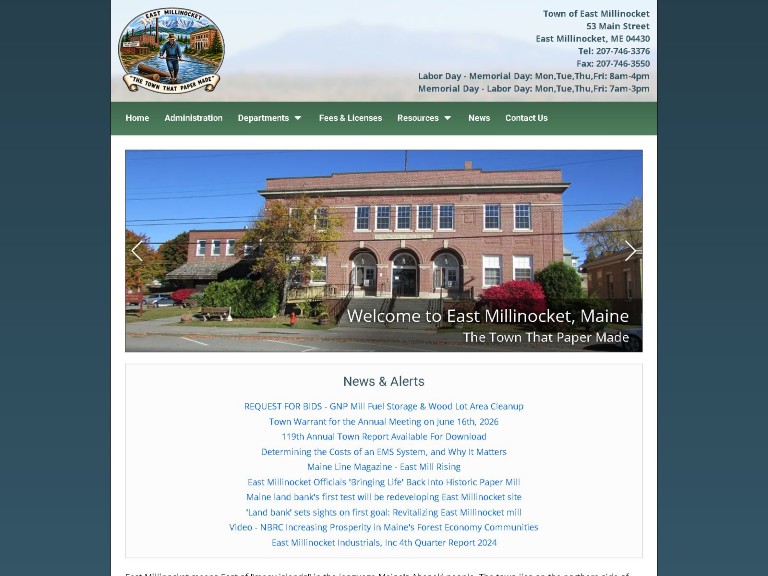 Town of East Millinocket