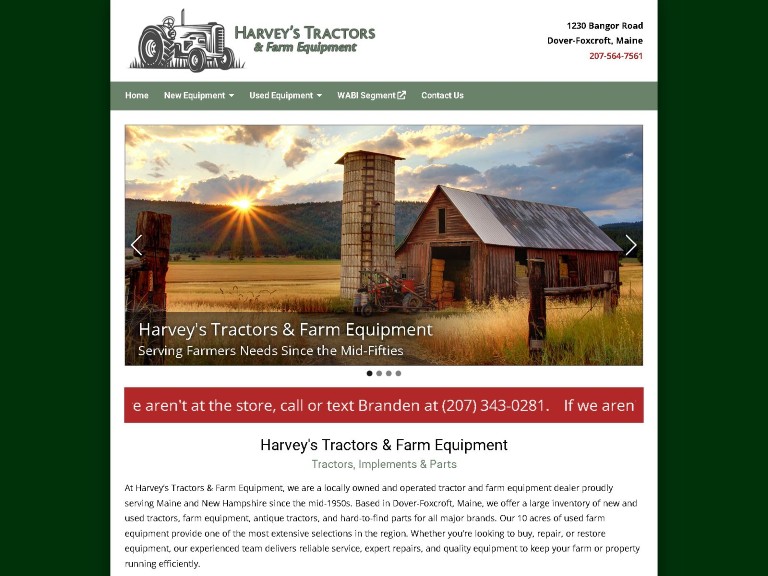 Harvey's Tractors & Farm Equipment