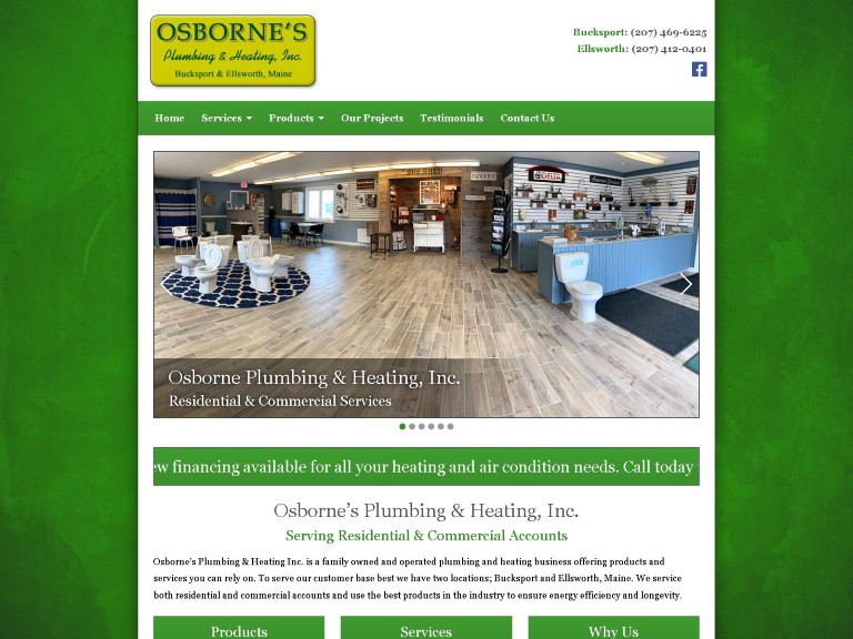 Osborne's Plumbing & Heating