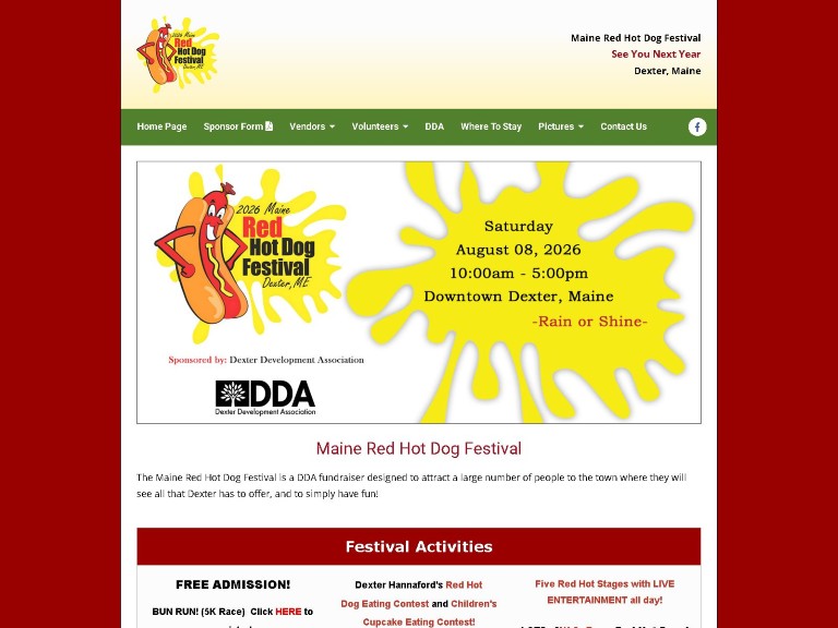 Maine Red Hot Dog Festival