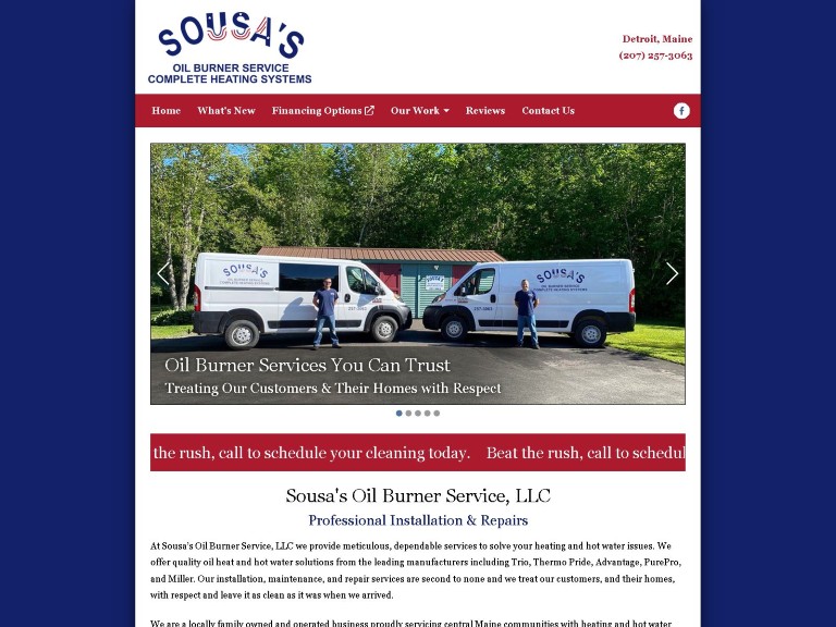 Sousa's Oil Burner Service